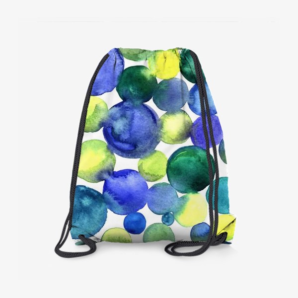 Рюкзак «Цветные акварельные круги»