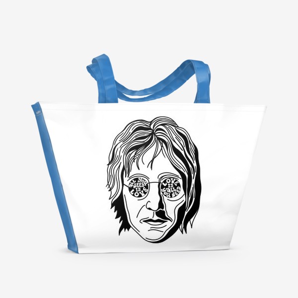 Пляжная сумка «John Lennon. All you need is love.»