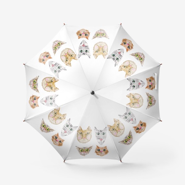 Зонт «Семейство котиков»