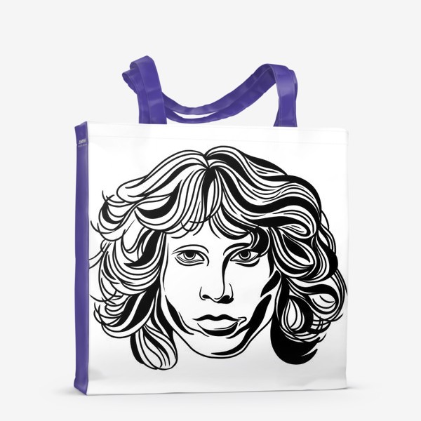 Сумка-шоппер «Jim Morrison. Portrait »