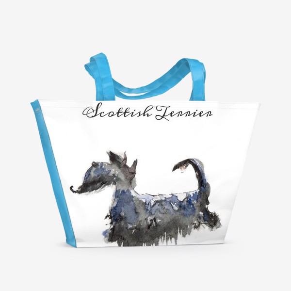 Пляжная сумка «Скотч-терьер .  Scottish Terrier»