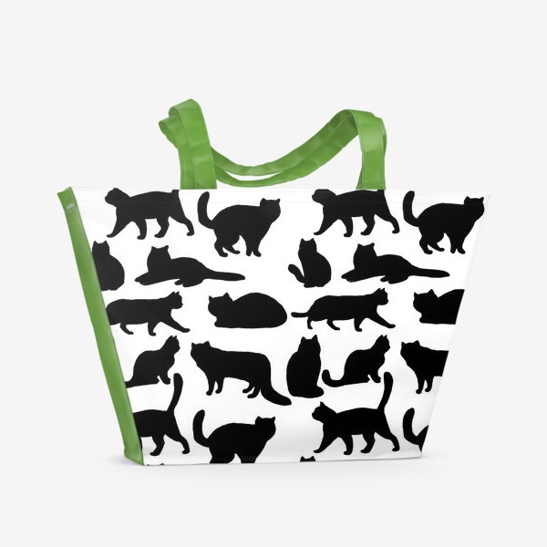 Пляжная сумка «Cat pattern»