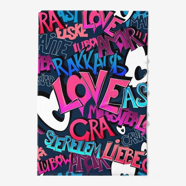 Полотенце «GRAFFITI LOVE»