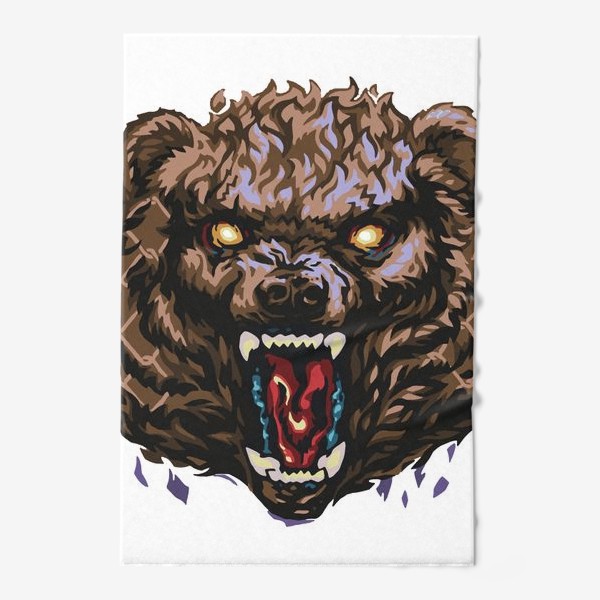 Полотенце «медведь брутальный»