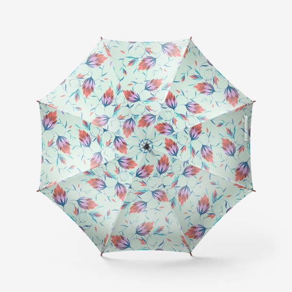 Зонт «Романтичные цветы»
