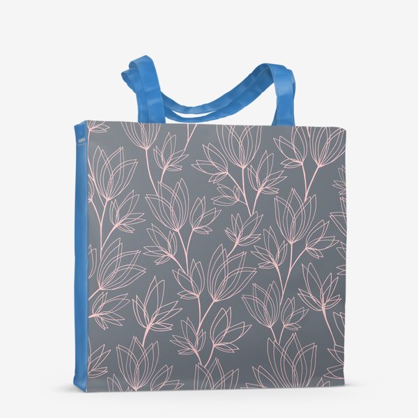 Сумка-шоппер «абстрактные цветы»