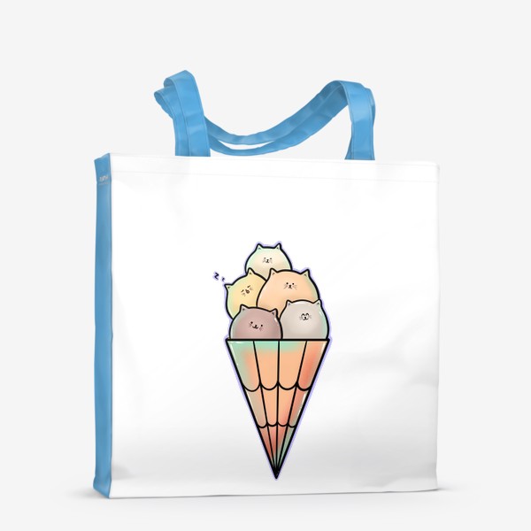 Сумка-шоппер «Милое мороженое »