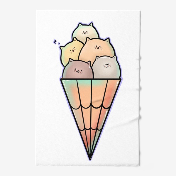 Полотенце «Милое мороженое »