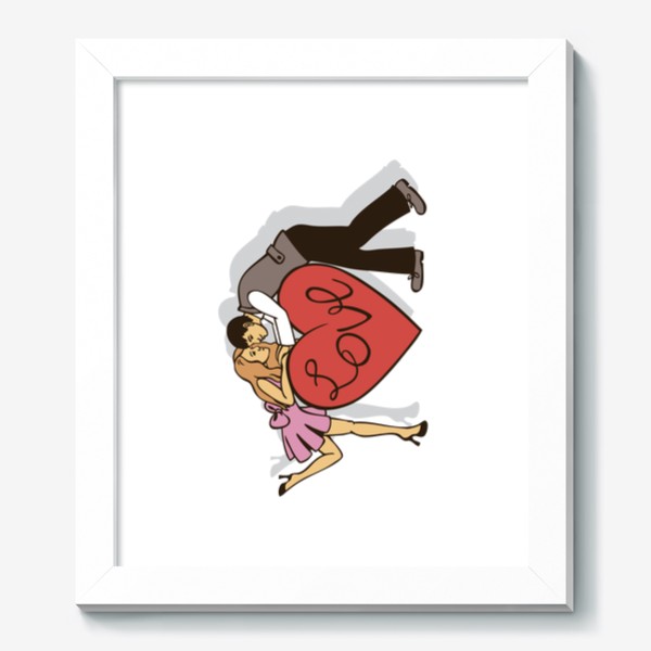 Картина «девушка и мужчина целуются сердце с надписью любовь», купить в  интернет-магазине в Москве, автор: Ольга Ботина, цена: 4880 рублей,  15564.109795.1065293.3898642