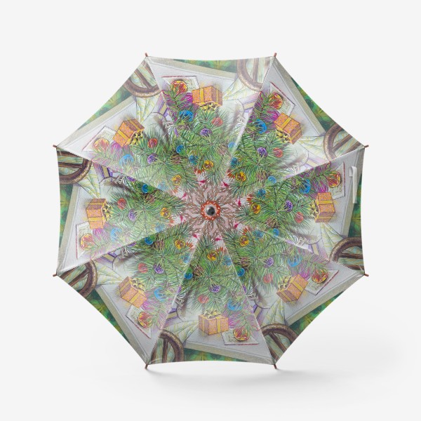Зонт «Новогоднее утро»