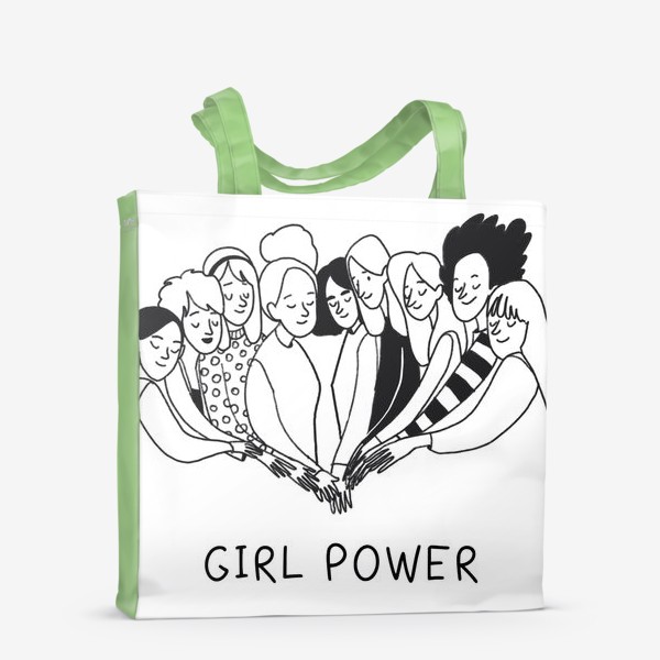 Сумка-шоппер «girl power»