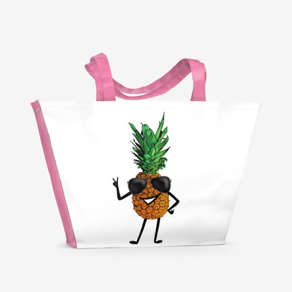 Пляжная сумка «Наглый фрукт»