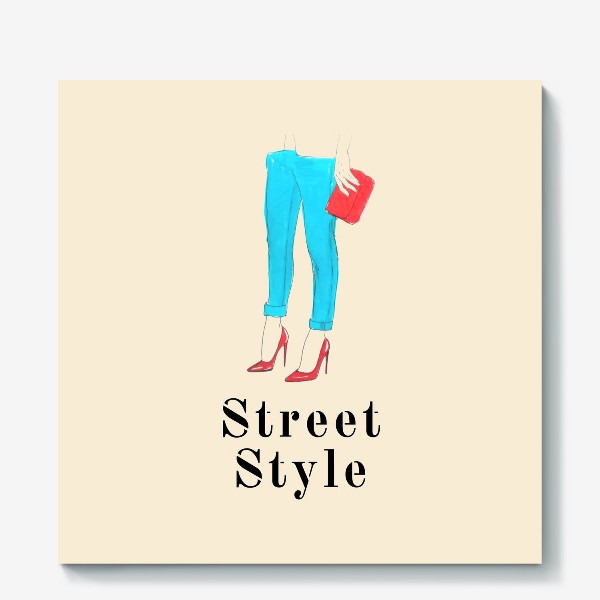 Холст «Street style»