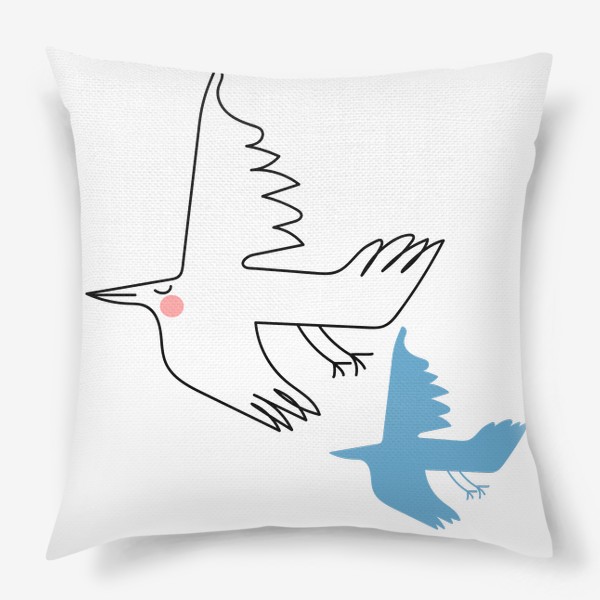 Подушка «Птица»