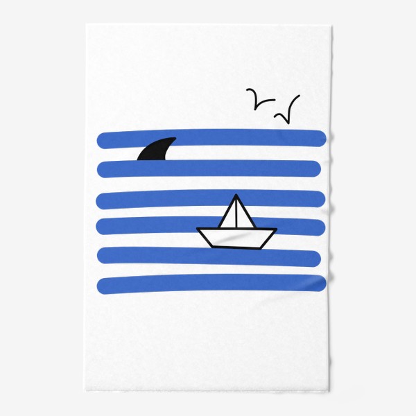 Полотенце «Бумажный кораблик»