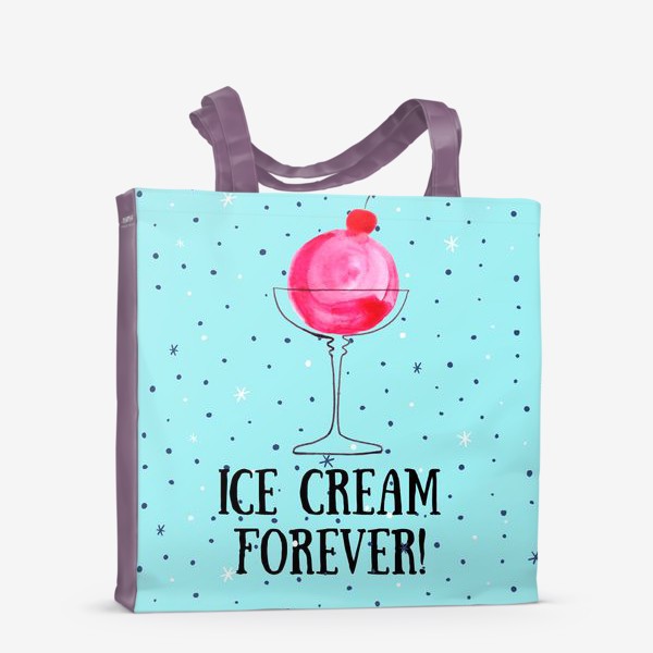 Сумка-шоппер «Ice cream forever»