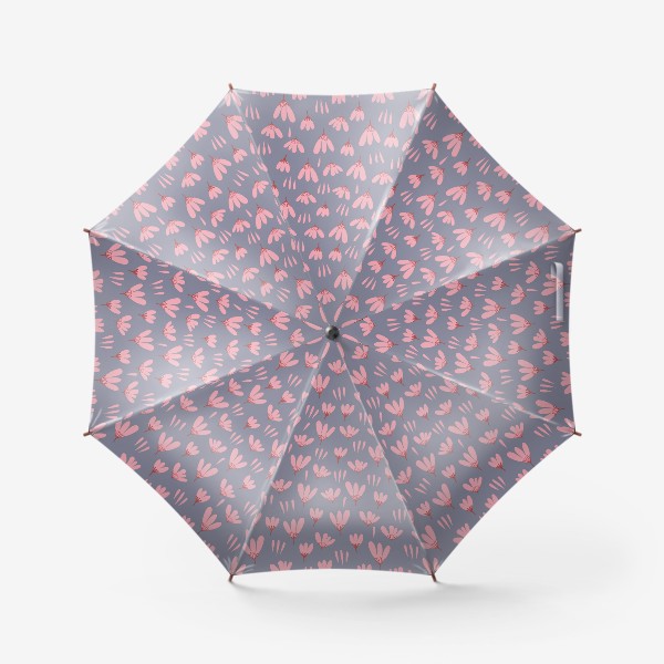 Зонт «розовые ромашки»