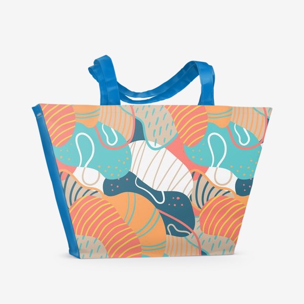 Пляжная сумка &laquo;Абстрактные формы&raquo;