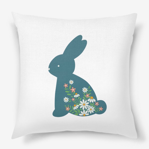 Подушка «Цветочный кролик»