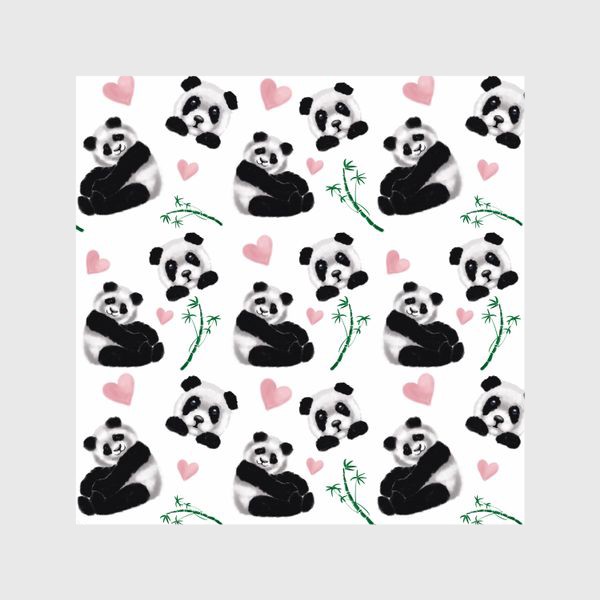 Шторы «Пушистые панды»