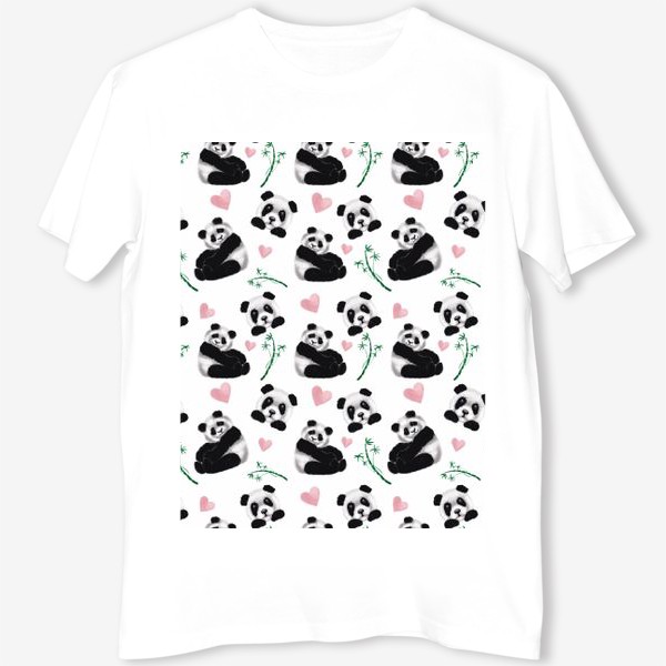 Футболка «Пушистые панды»