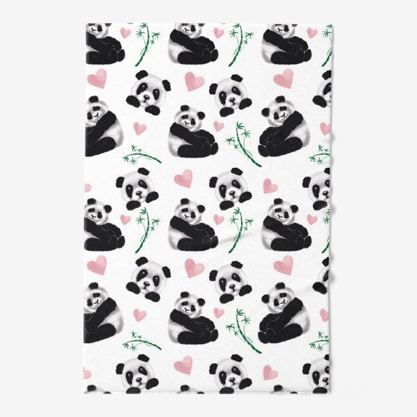 Полотенце «Пушистые панды»