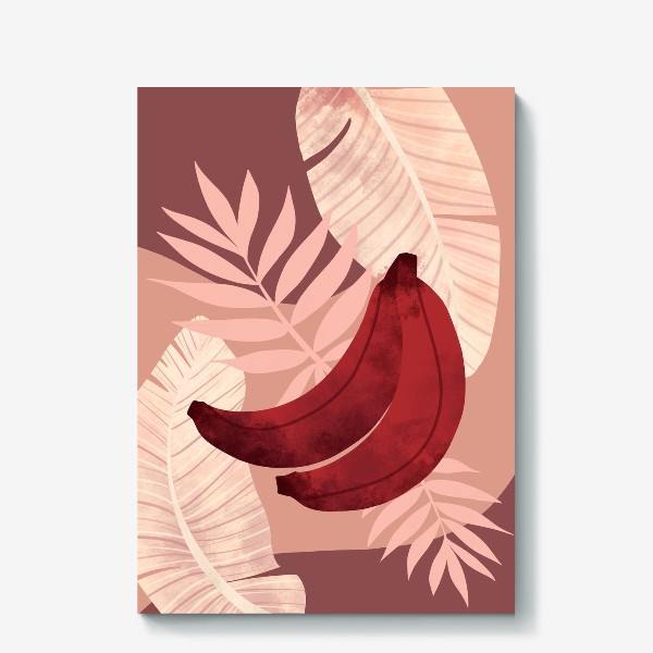 Холст «два банана»