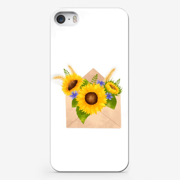 Чехол iPhone «цветы»