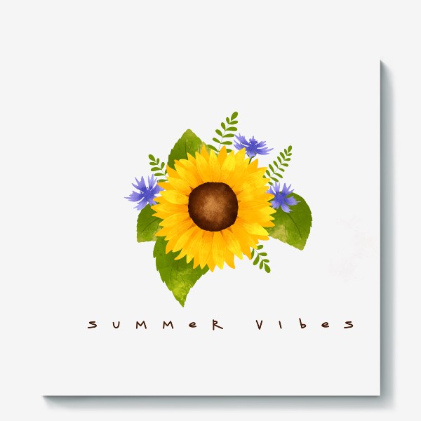Холст «summer vibes»