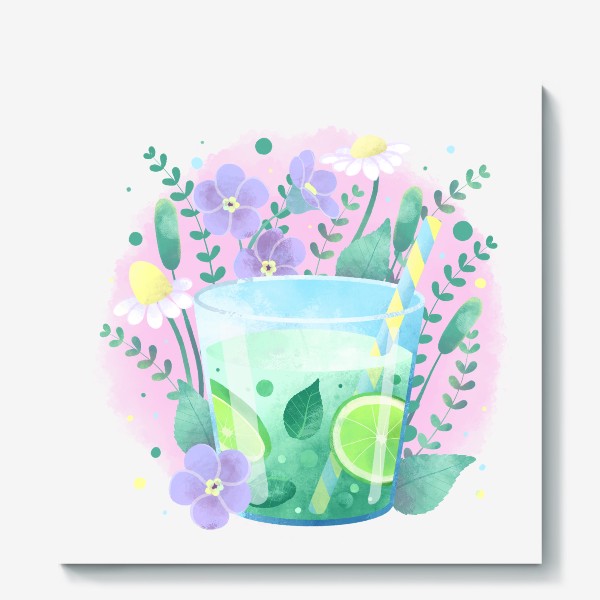 Холст «summer lemonade»