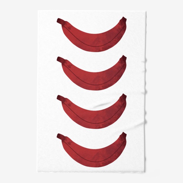 Полотенце «четыре красных банана»