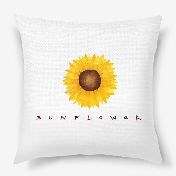 Подушка «sunflower»