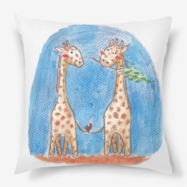 Подушка «жирафы»