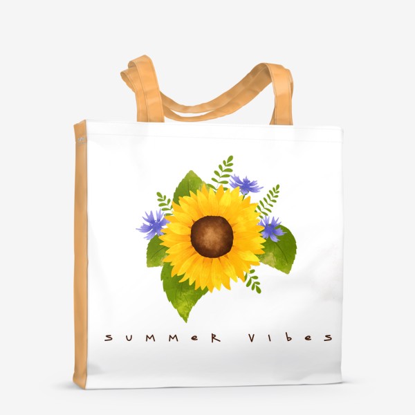 Сумка-шоппер «summer vibes»