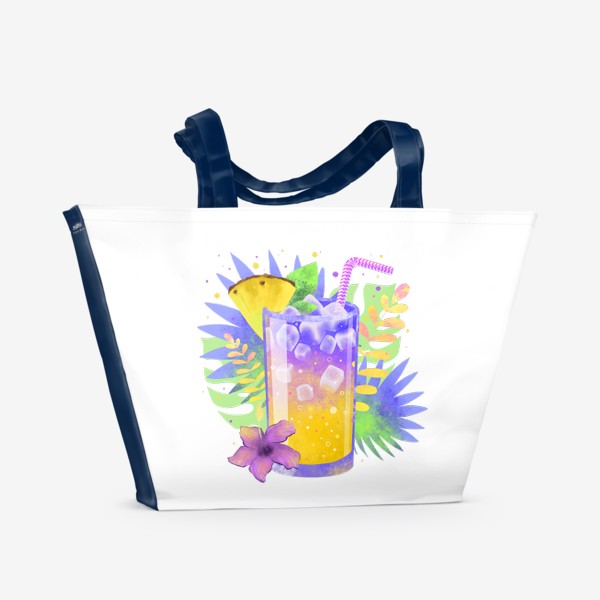 Пляжная сумка «Bright lemonade»