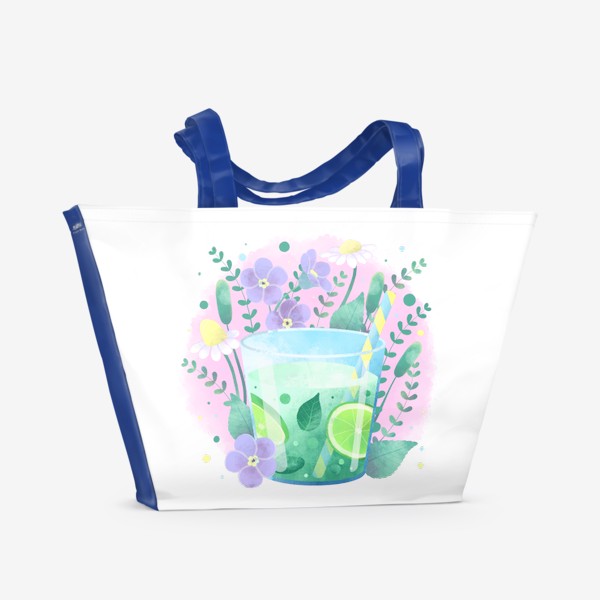Пляжная сумка «summer lemonade»