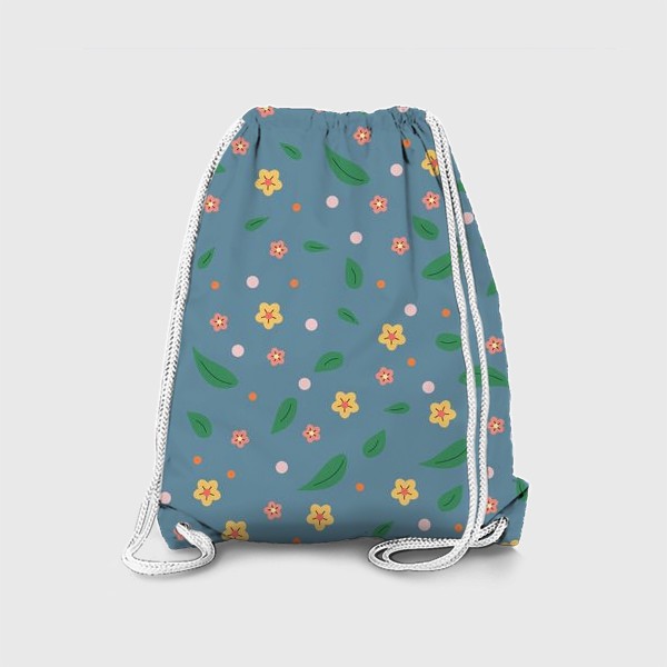 Рюкзак «мелкие цветочки»