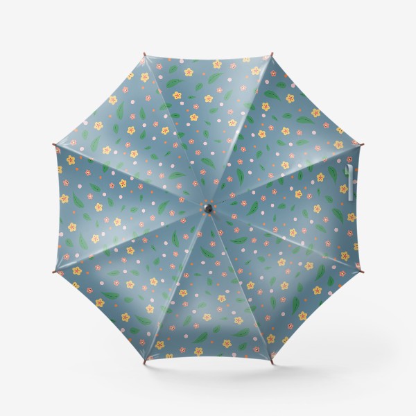 Зонт «мелкие цветочки»