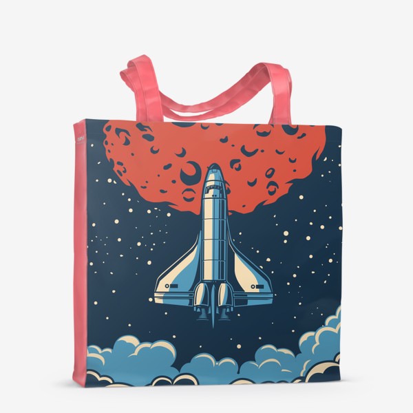 Сумка-шоппер «Ретро Постер Космос»