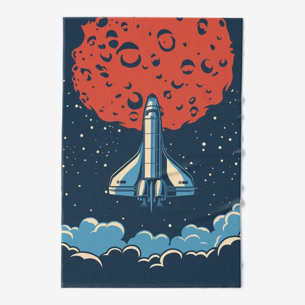 Полотенце «Ретро Постер Космос»