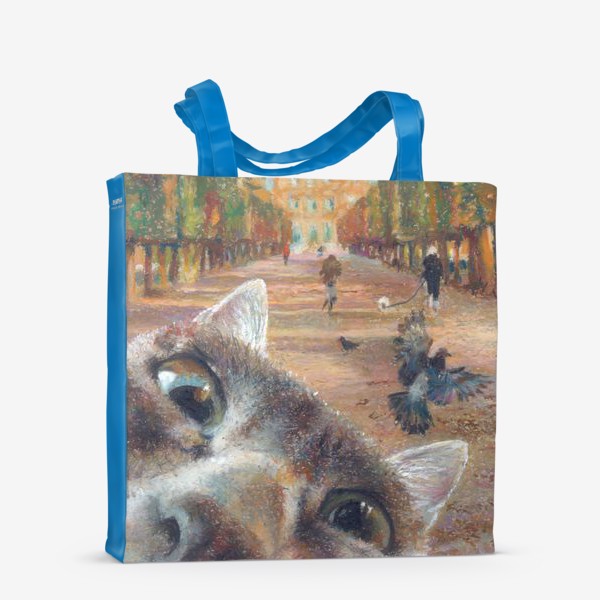 Сумка-шоппер «Кот в Париже»