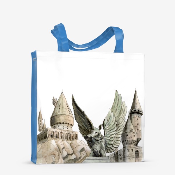 Сумка-шоппер «Волшебный замок Хогвартс из Гарри Поттера»