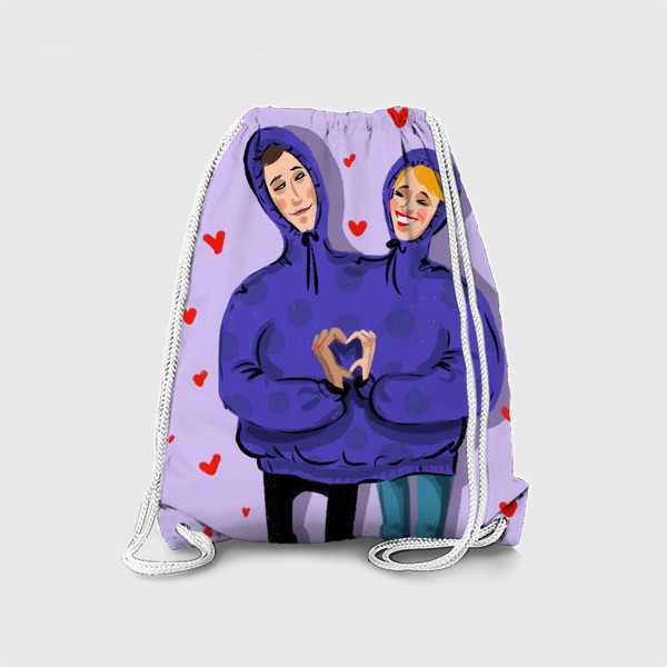 Рюкзак «Влюблённая парочка »