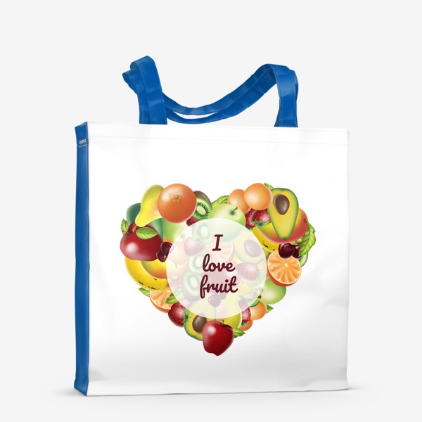 Сумка-шоппер «i love fruit»