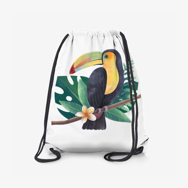 Рюкзак «экзотическая птичка»