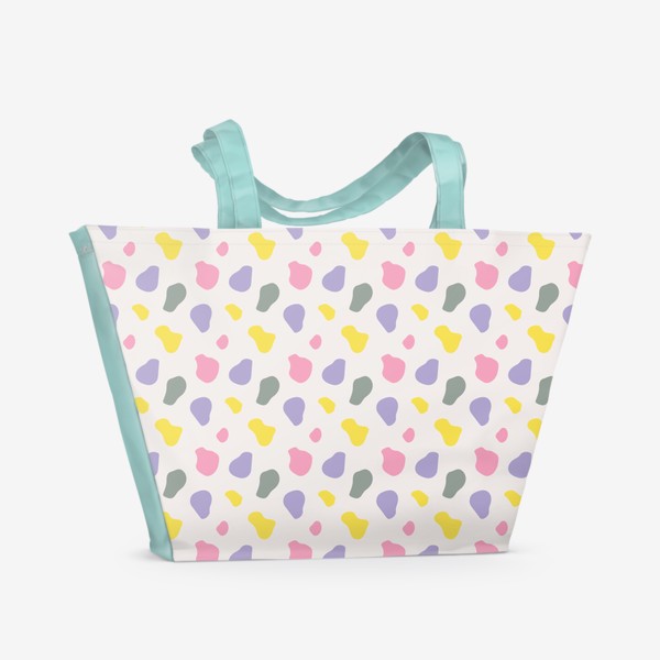Пляжная сумка «Пятна в цветах 2021»