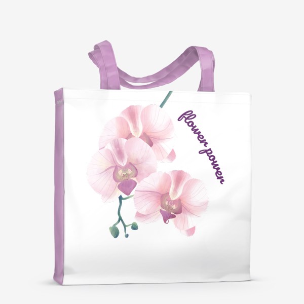 Сумка-шоппер &laquo;розовая орхидея&raquo;