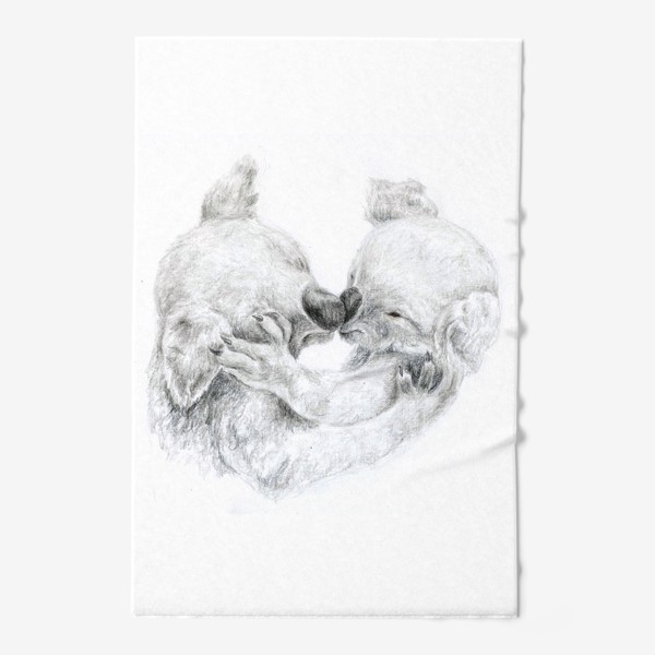 Полотенце «пара коала мать и ребенок день матери »
