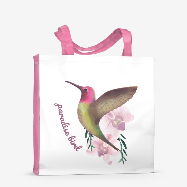 Сумка-шоппер «колибри»