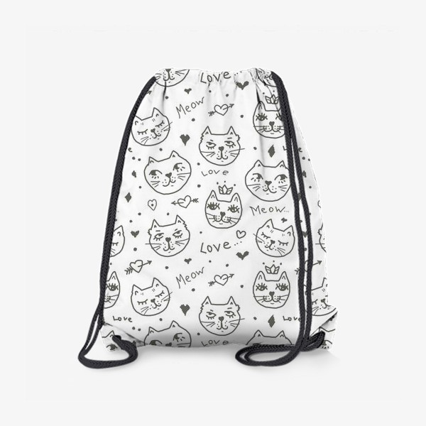 Рюкзак «Влюбленные котаны»